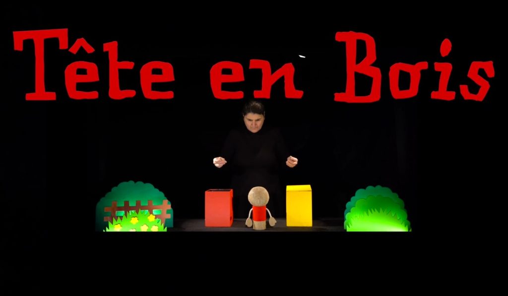 teaser spectacle Têtes en bois